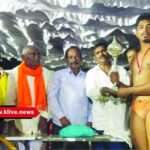 ದುರ್ಗಮ್ಮ ಜಾತ್ರೆ ಕುಸ್ತಿ ಪಂದ್ಯದಲ್ಲಿ ಪಂಜಾಬಿನ ಪೈಲ್ವಾನನಿಗೆ ಸೋಲಿಸಿದ ಶಿವಮೊಗ್ಗ ಹೈದ ವರಣ್