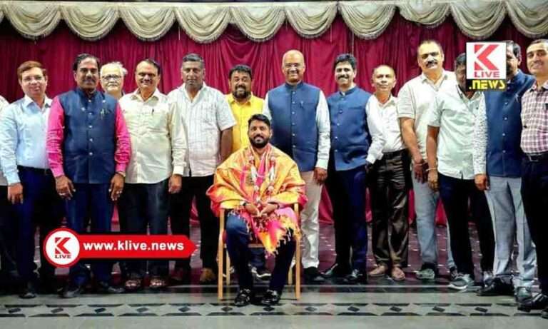 Chamber of Commerce Shivamogga ವಿಜಯರತ್ನ ಪುರಸ್ಕೃತ ಪ್ರದೀಪ್ ವಿ.ಎಲಿಗೆ ಸನ್ಮಾನ