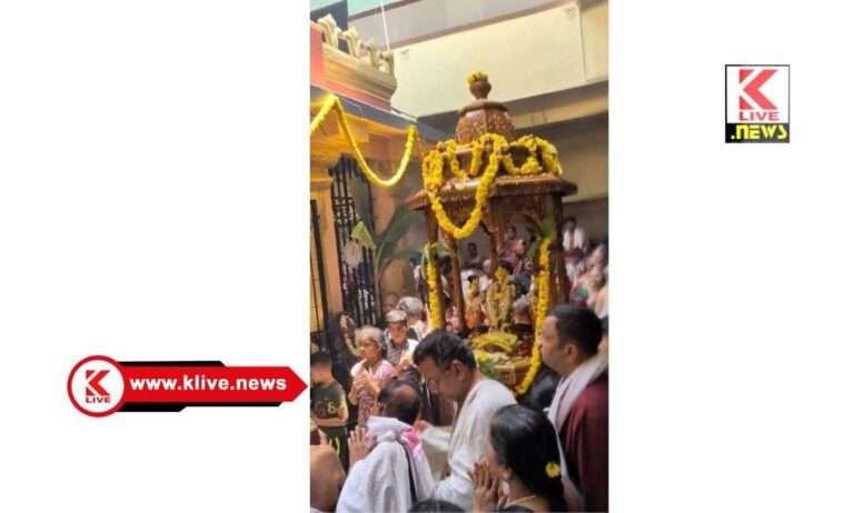 ಶಿವಮೊಗ್ಗದಲ್ಲಿ ಶಂಕರ ಜಯಂತಿ ಸಭಾ ನಿರ್ಮಾಣದ ” ದಿಂಡಿ ರಥ ” ಲೋಕಾರ್ಪಣೆ