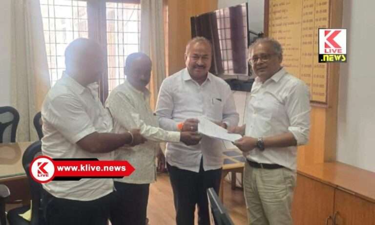 ಶಿವಮೊಗ್ಗ ತಾಲ್ಲೂಕಿನ ವಿವಿಧ ದೇಗುಲಗಳ ಸಾರ್ವಜನಿಕ ಸೇವಾಕಾರ್ಯಕ್ಕೆ 2 ಎಕ್ರೆ 30 ಗುಂಟೆ ಜಮೀನು ಮಂಜೂರಾತಿಗೆ ಶಾಸಕ ಚೆನ್ನಿ ಮನವಿ