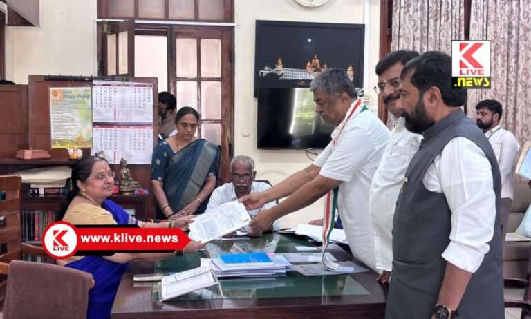 ಕರ್ನಾಟಕ ವಿಧಾನಪರಿಷತ್ ಚುನಾವಣೆ: ನಾಮಪತ್ರ ಸಲ್ಲಿಸಿದ ಕಾಂಗ್ರೆಸ್ ಪಕ್ಷದ ಬಿ.ಕೆ.ಹರಿಪ್ರಸಾದ್‌ ಮತ್ತು ಇತರರು