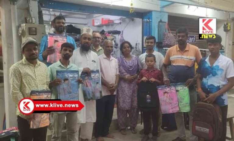 ಪತ್ರಿಕಾ ವಿತರಕರಿಗೆ ಜರ್ಕಿನ್ ಮತ್ತು ಶಾಲಾ ಮಕ್ಕಳಿಗೆ ಉಚಿತ ಬ್ಯಾಗ್ ವಿತರಣೆ