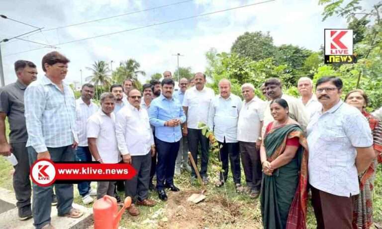 B.Y. Raghavendra ಪ್ರತೀ ಮನೆಯ ಮುಂದೆ ಸಸಿ ನೆಡುವ ಅಪೂರ್ವ ಸಂಕಲ್ಪ, ನಿವಾಸಿಗಳ ಪ್ರಯತ್ನ ಶ್ಲಾಘನೀಯ- ಬಿ.ವೈ.ರಾಘವೇಂದ್ರ