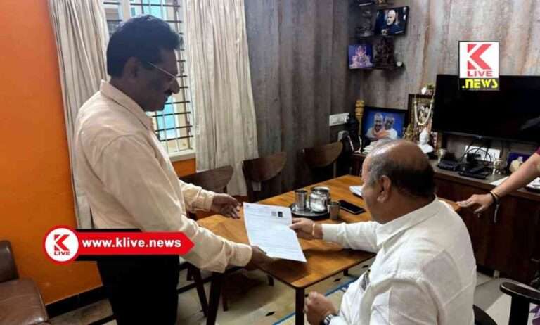 S.N. Channabasappa ದೇಶಪ್ರೇಮಿಯಾಗಿ ಎಸ್ಐಆರ್ ಪ್ರಕ್ರಿಯೆಗೆ ಸಹಕರಿಸಿ- ಶಾಸಕ ಎಸ್.ಎನ್.ಚನ್ನಬಸಪ್ಪ