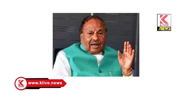 K.S. Eshwarappa ಮನಸ್ಸು ಬಿಜೆಪಿ: ದೇಹ ಮಾತ್ರ ಹೊರಗೆ : ಕೆ.ಎಸ್.ಈಶ್ವರಪ್ಪ