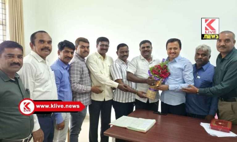 ಶಿವಮೊಗ್ಗ ರಾಜ್ಯ ಲೆಕ್ಕಪರಿಶೋಧನೆ & ಲೆಕ್ಕಪತ್ರ ಇಲಾಖೆ ಉಪನಿರ್ದೇಶಕರಾಗಿ ಸಿ.ಎಸ್.ಷಡಾಕ್ಷರಿ ಅಧಿಕಾರ ಸ್ವೀಕಾರ