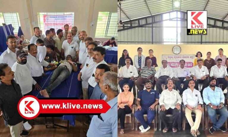 H.S. Sundaresh ಆರೋಗ್ಯವಂತ ಯುವಜನರು ರಕ್ತದಾನ ಮಾಡಲು ಮುಂದಾಗಬೇಕು- ಹೆಚ್.ಎಸ್.ಸುಂದರೇಶ್.