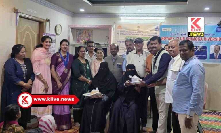 Rotary Club of Shivamogga ನಿಯಮಿತ ವ್ಯಾಯಾಮ,ಪೌಷ್ಠಿಕ ಆಹಾರ,ಸಾಕಷ್ಟು ನಿದ್ರೆ ಹಾಗೂ ಒತ್ತಡ ರಹಿತ ಜೀವನ ಶೈಲಿಯಿಂದ ಆರೋಗ್ಯ ಜೀವನ – ರವಿ