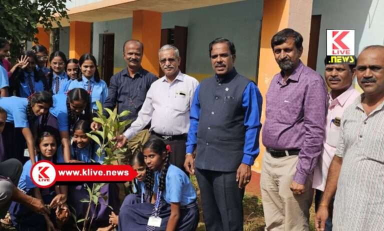 ಸುಸ್ಥಿರ ಪರಿಸರ ನಿರ್ಮಾಣಕ್ಕೆ ಅರಣ್ಯೀಕರಣಕ್ಕೆ ಹೆಚ್ಚು ಒತ್ತು- ಜಿ.ವಿಜಯ್ ಕುಮಾರ್