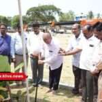 ವೈವಿಧ್ಯಮಯವಾಗಿ ಶಿವಮೊಗ್ಗ ದಸರಾ ಆಚರಣೆ: ವೇದಿಕೆ ನಿರ್ಮಾಣಕ್ಕೆ ಶಾಸಕ ಚೆನ್ನಿಯಿಂದ ಗುದ್ದಲಿ ಪೂಜೆ